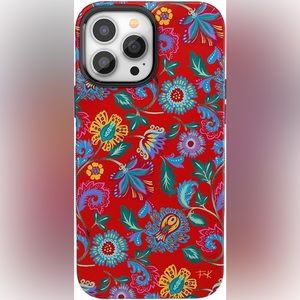 NEW! Never used - iPhone 12 Phone Case Painted Flowers Frida Kahlo Floral Case